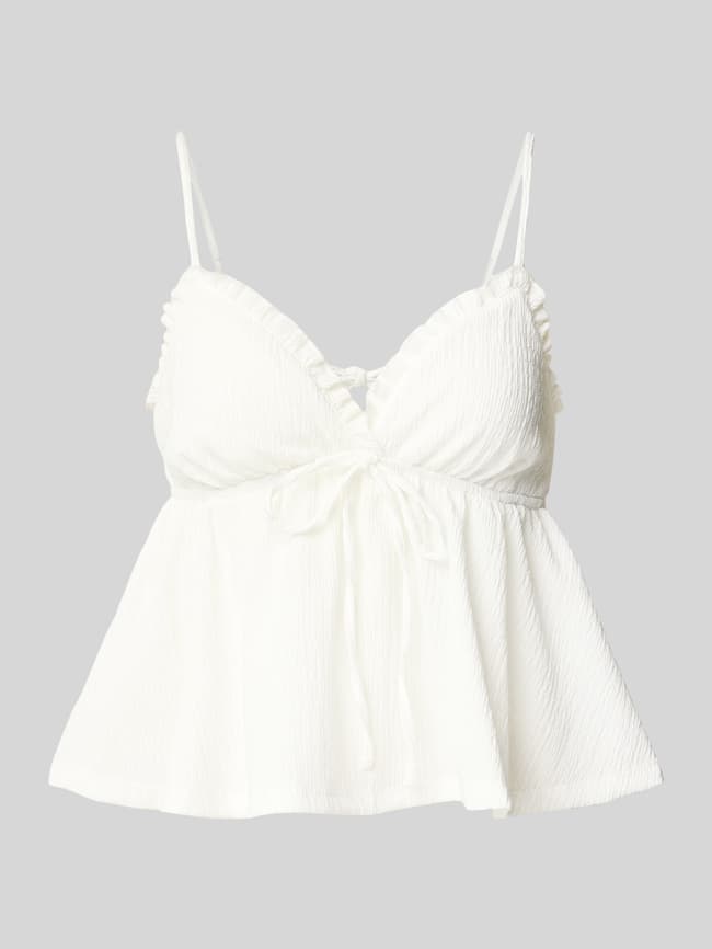 とと！ Kup online Gina Tricot Top na ramiączkach z wiązaniem i