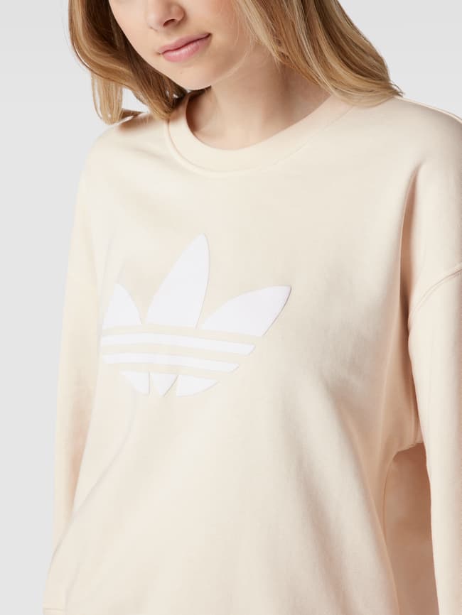 adidas Originals Sweatshirt mit Logo Print offwhite online kaufen