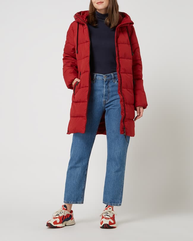 Mantel Rot Esprit Langer Mantel Mantel Esprit Daunenjacke Rot