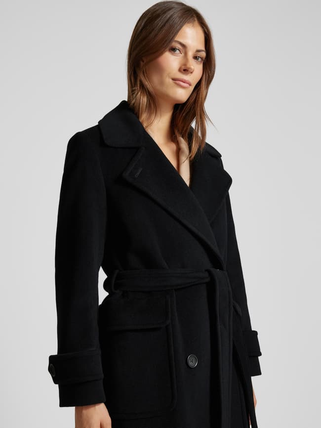 ICONS Cinzia Rocca Regular Fit Wollmantel mit Kaschmir-Anteil