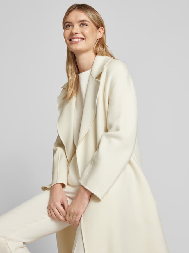 Max Mara Studio Wollmantel mit Seiden- und Kaschmir-Anteil