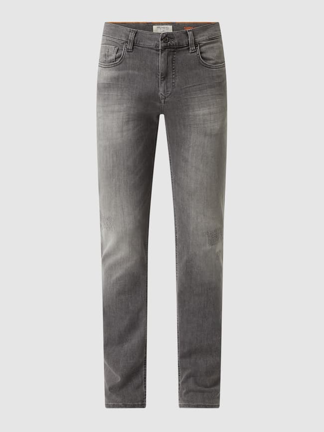 MCNEAL Tapered Fit Jeans mit Stretch-Anteil (mittelgrau) online kaufen
