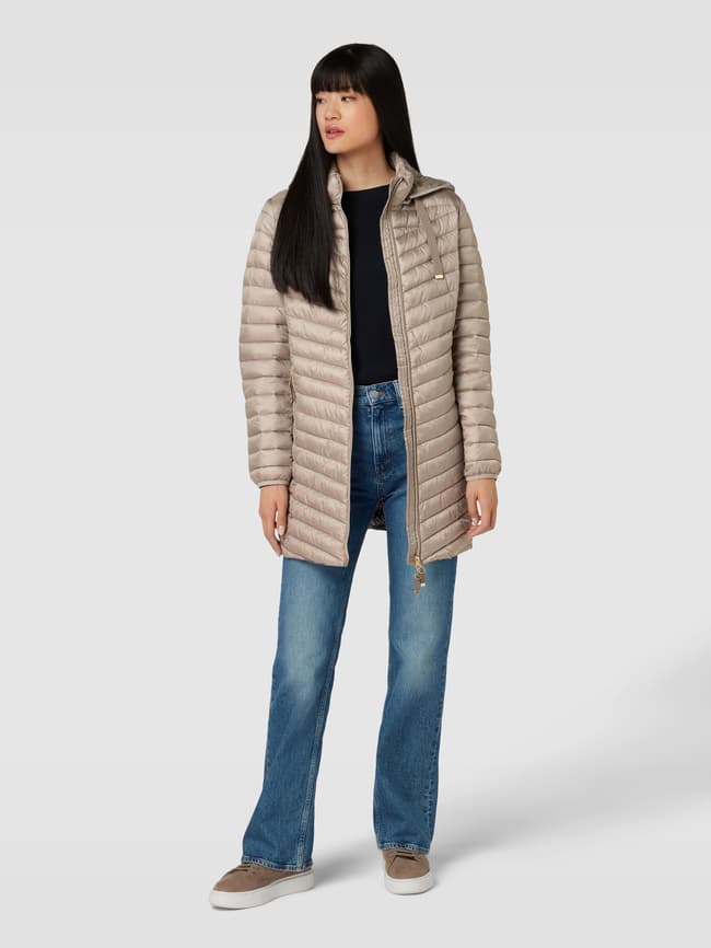 Christian Berg Woman Selection Steppjacke mit Kapuze (taupe