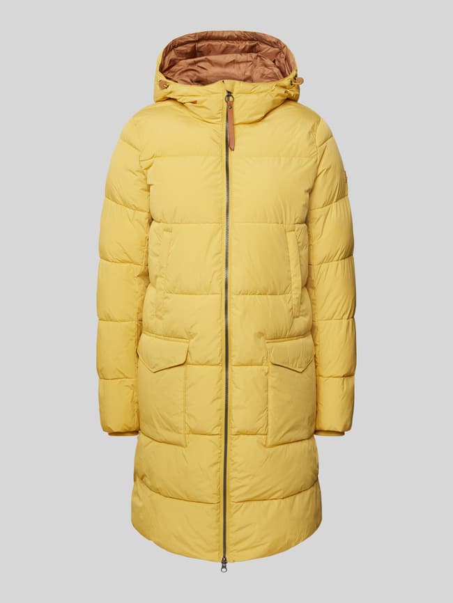 Damen Mantel Steppmantel Senfgelb Steppmantel Camel Active