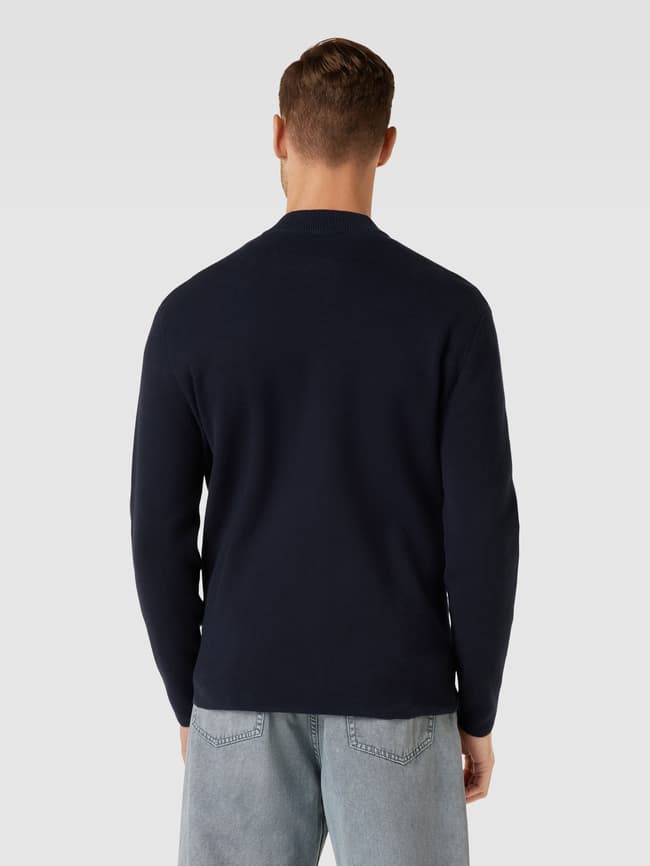 Esprit Collection Strickjacke mit Stehkragen (dunkelbraun) online