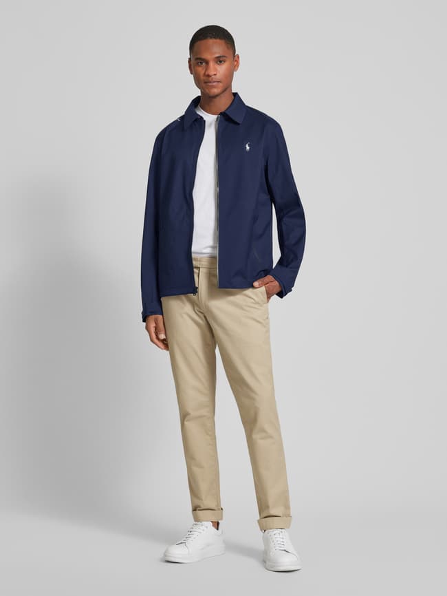 Polo Ralph Lauren Windbreaker mit Label-Stitching (marine) online 