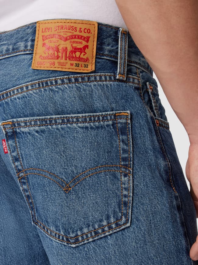 Kup online Levi's® Jeansy o kroju relaxed fit z wpuszczanymi