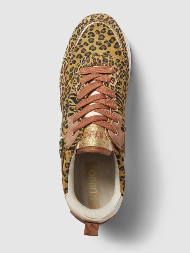 Liu Jo Sneakers Dames Dierenprint Liu Jo Maxi Wonder 24 Suède