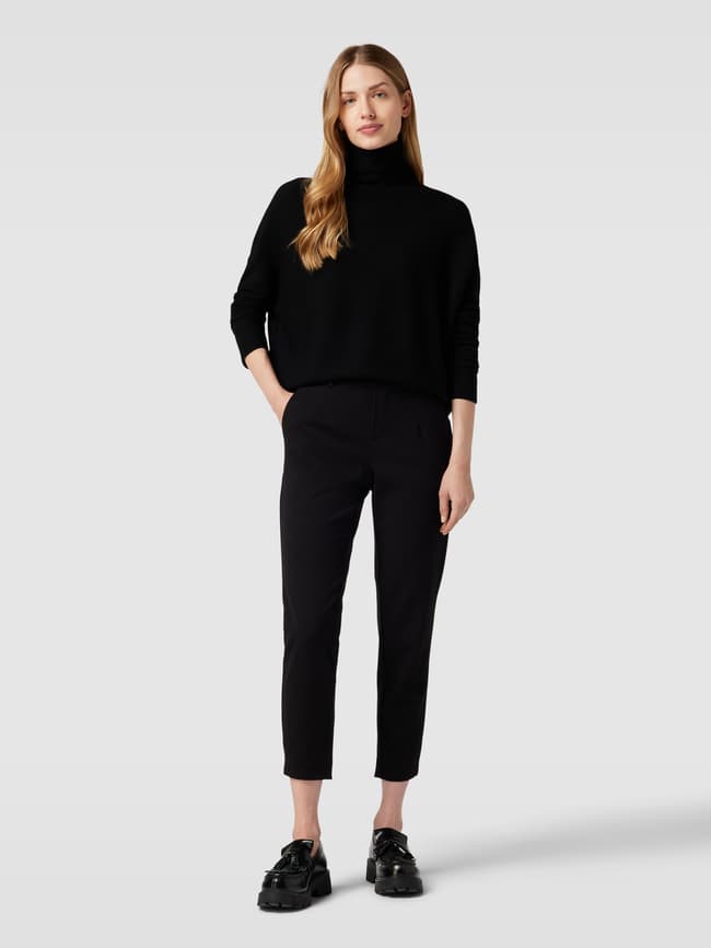 Drykorn Strickpullover mit Stehkragen Modell 'LIORA' (black