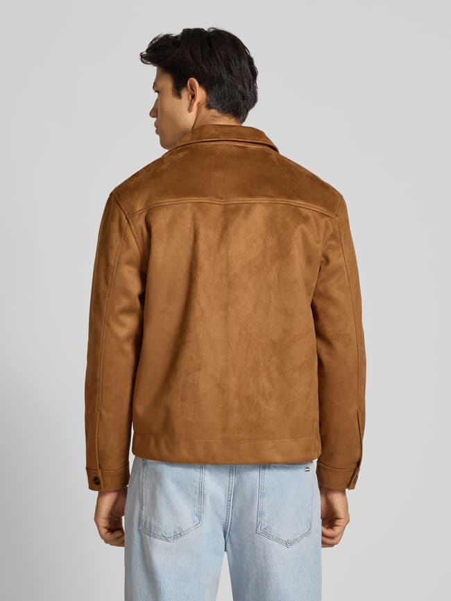 REVIEW Jacke mit Brusttaschen (mittelbraun) online kaufen - Main Image