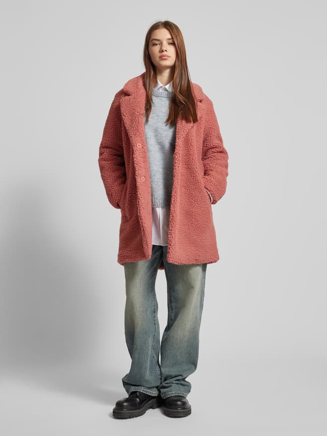 Only Mantel mit Reverskragen Modell 'NEWAURELIA' (rostrot) online
