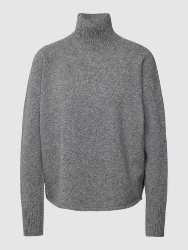 Drykorn Strickpullover aus Schurwolle mit Stehkragen Modell 'LYZA