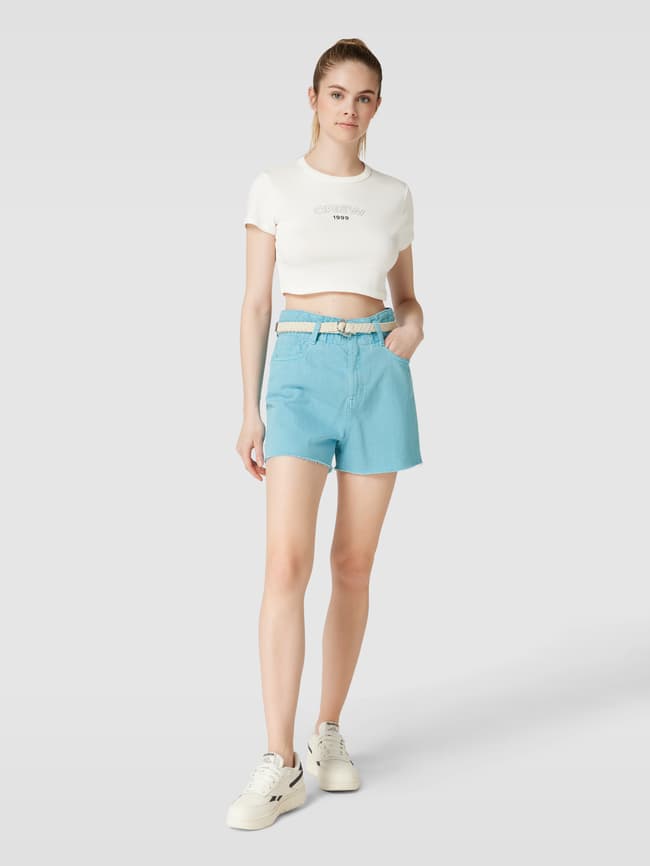 Broek Edc Kleding Dames Edc By Esprit Korte Jeans Van Katoen Met