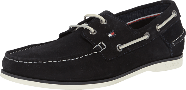 Tommy Hilfiger Bootsschuhe aus echtem Veloursleder (marine) online 