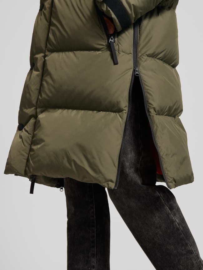 FIRE ICE Daunenmantel mit Stehkragen Modell 'WALT' (oliv