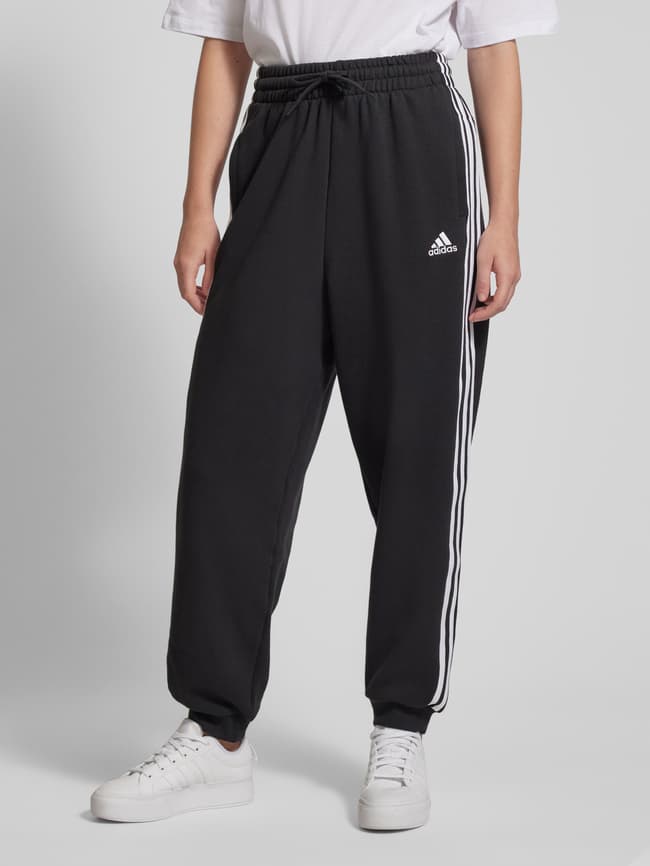 ADIDAS SPORTSWEAR Loose Fit Sweatpants mit Label-Stitching (black 