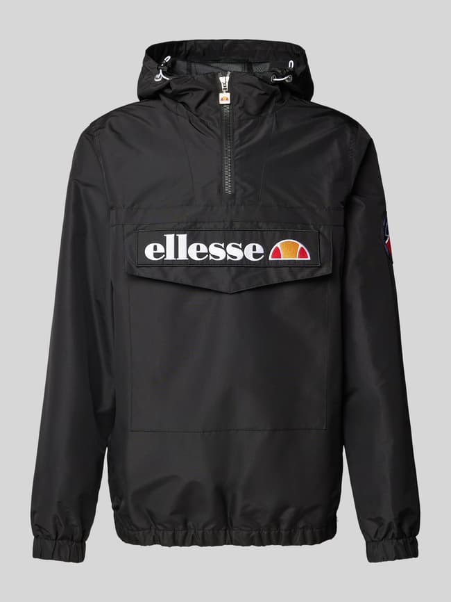 Ellesse Jacke mit Label-Stitching Modell 'MONT' (black) online kaufen