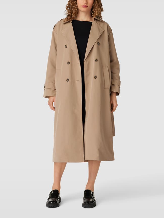 Vero Moda Trenchcoat mit doppelreihiger Knopfleiste Modell 'CHLOE
