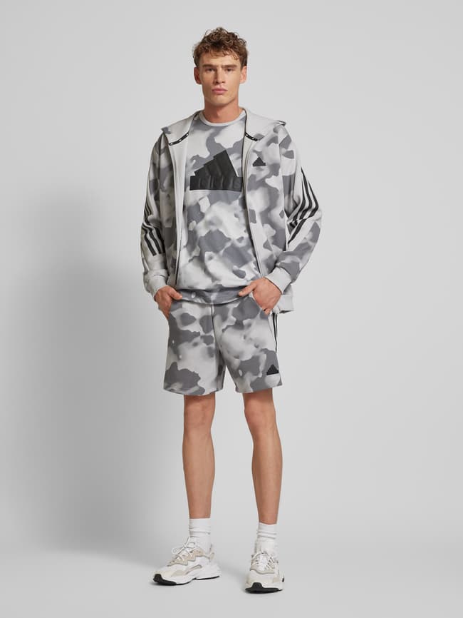 ADIDAS SPORTSWEAR Sweatjacke mit Label-Patch (hellgrau) online kaufen