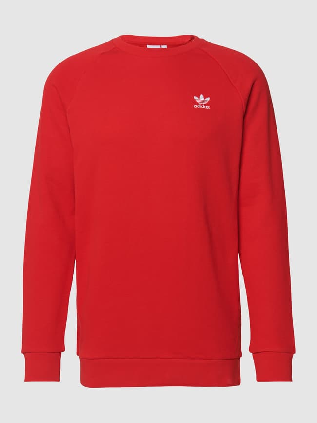 adidas Originals Sweatshirt mit Logo Stickerei rot online kaufen