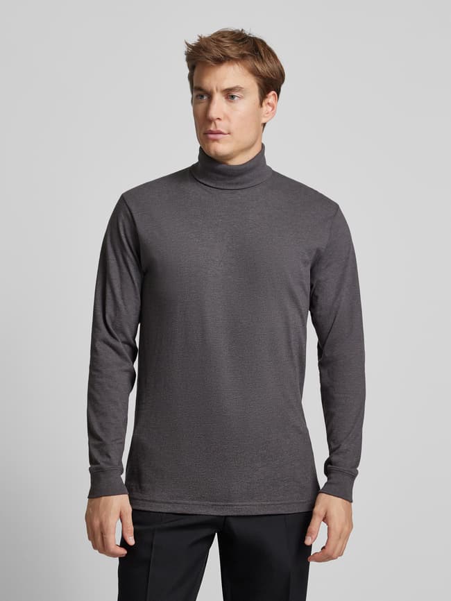 RAGMAN Basic coltrui met lange mouwen voor heren, 009, zwart, M