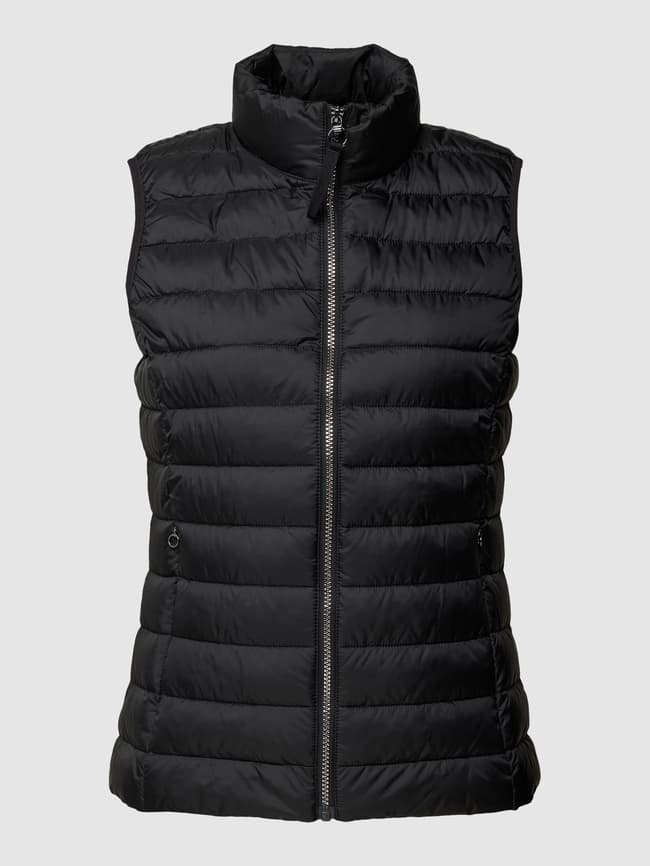 S Oliver Steppweste Mit Ã¤rmel Rosa Langer Parka Mit Fell Rose