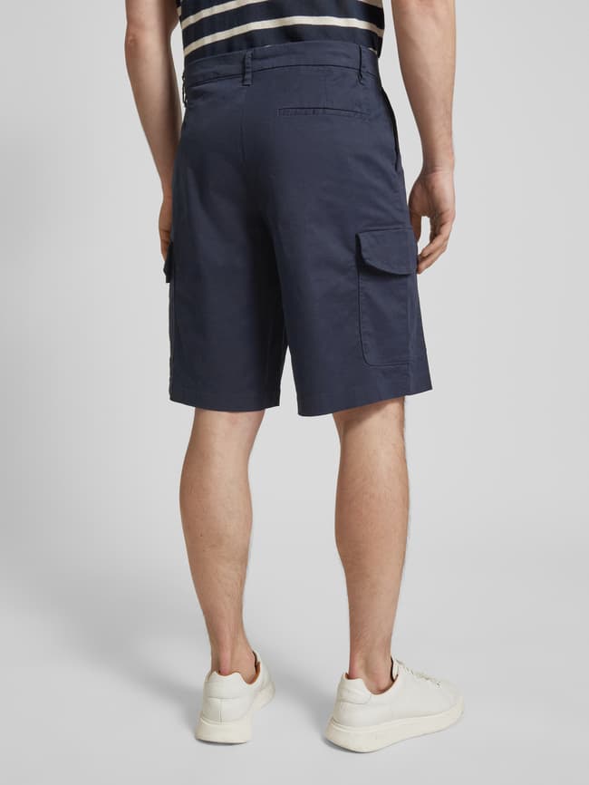 ARMANI EXCHANGE Regular Fit Cargoshorts mit Gesäßtasche (marine  