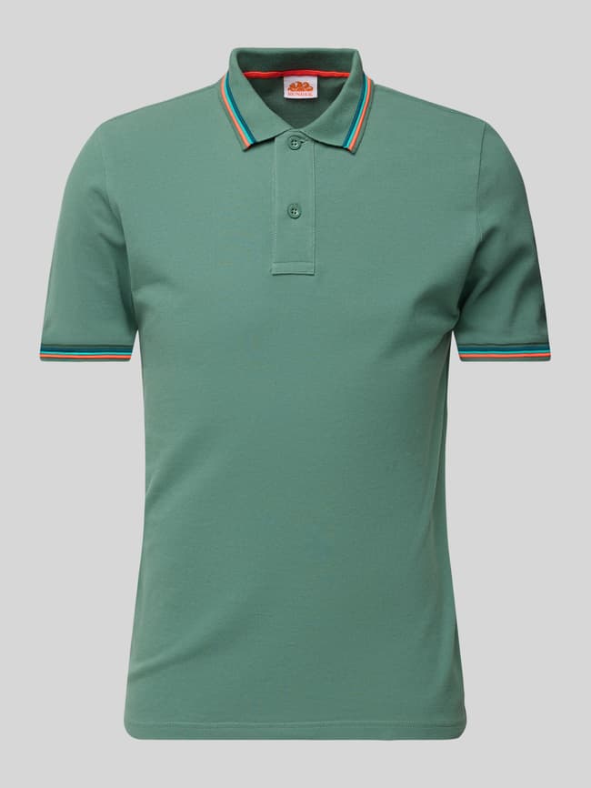 Sundek Poloshirt mit kurzer Knopfleiste Modell 'Brice - Main Image