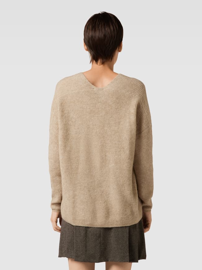 MOS MOSH Strickpullover mit V-Ausschnitt Modell 