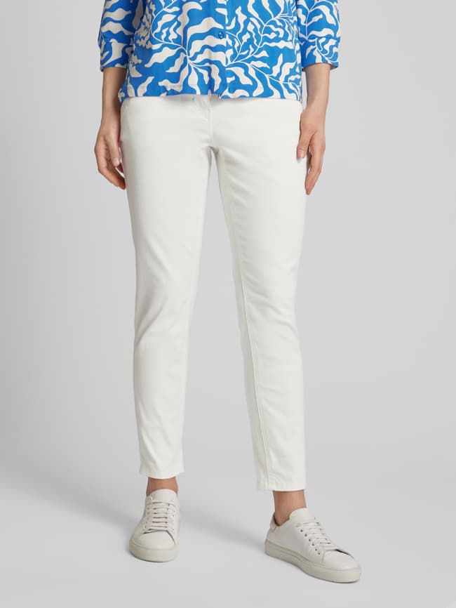 Tom Tailor Regular Fit Hose mit Bindegürtel (offwhite) online kaufen
