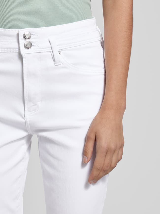 s.Oliver RED LABEL Slim Fit Hose in verkürzter Passform (weiss  