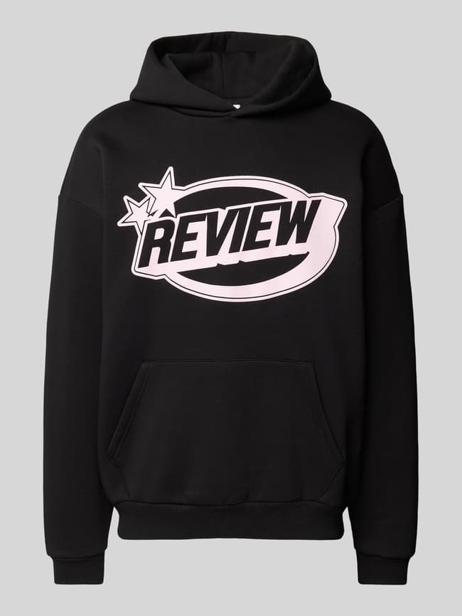 REVIEW Hoodie mit Kapuze (black) online kaufen