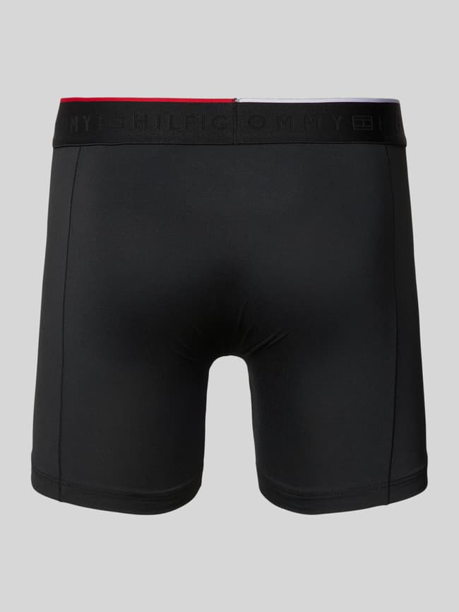 Tommy Hilfiger Boxershorts mit elastischem Label-Bund im 3er-Pack 