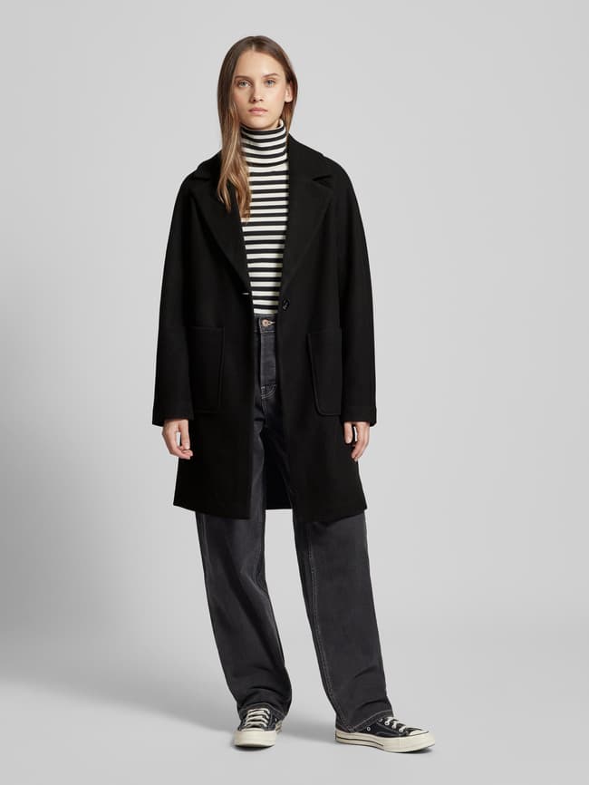 Only Mantel mit Reverskragen Modell 'NEWVICTORIA' (black) online