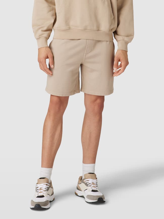 Colorful Standard Herren Sweatshorts mit elastischem Bund (beige  