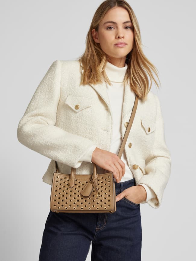 ハンドバッグ MICHAEL MICHAEL KORS SCARLETT HANDBAG 日本限定】SCARLETT(スカーレット) シアリング サッチェル