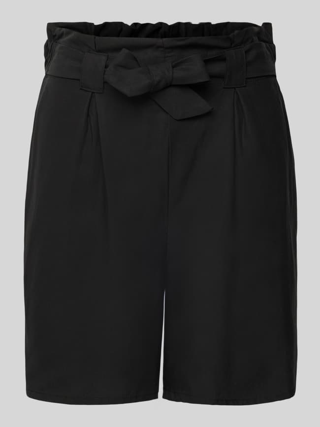 Tom Tailor Denim Relaxed Fit Shorts aus Lyocell im Paperbag Look