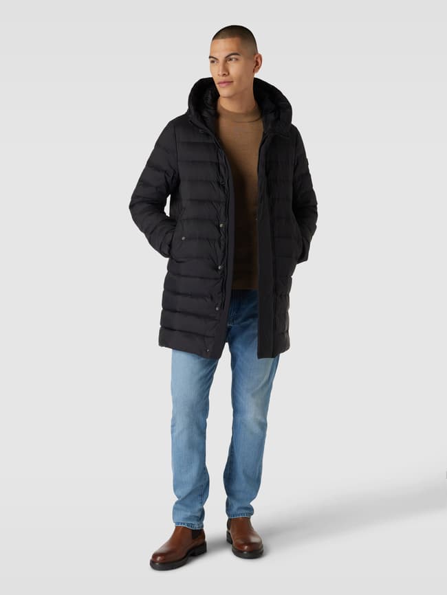 Peuterey Herren Daunenjacke Lang Lange Daunenjacke Mit Pelz Im