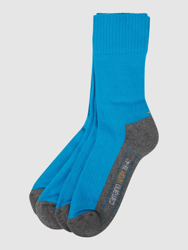 Camano Uniseks sokken (set van 4), zwart (black 0005), 47/49 EU Camano Uniseks sokken (set van 4), zwart (black 0005), 47/49 EU