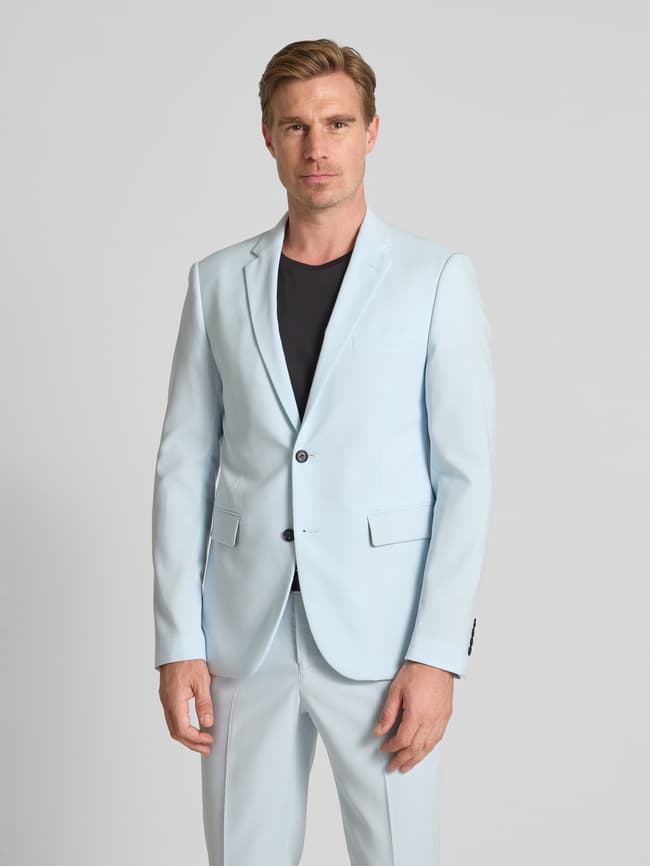 Lindbergh Slim Fit Anzug mit 2-Knopf-Sakko (hellblau) online kaufen