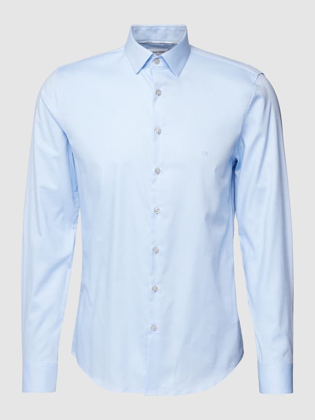 CK Calvin Klein Slim Fit Businesshemd aus Twill (bleu) online kaufen