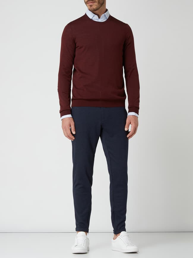 MCNEAL Slim Fit Chino mit Stretch-Anteil (marine) online kaufen 