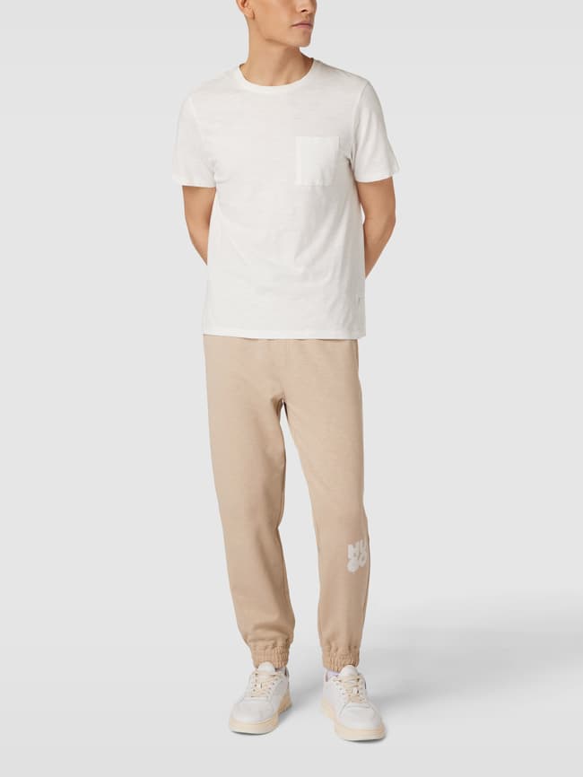 HUGO Sweatpants mit Label-Print Modell  