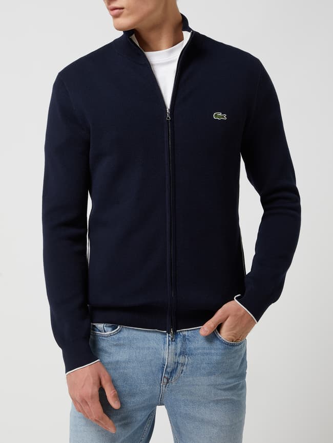 Lacoste on sale zip cardigan