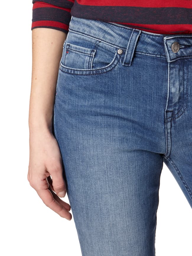 Tommy Hilfiger Stone Washed Straight Fit Jeans (jeansblau melange 