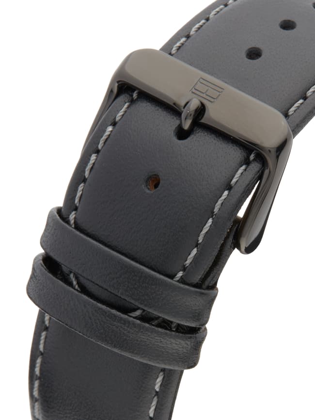 Tommy Hilfiger Uhr aus Edelstahl mit Multifunktion (black) online 