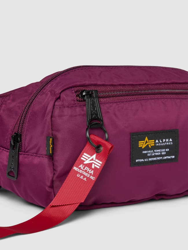 Alpha Industries Bauchtasche mit Label-Patch Modell 'CREW