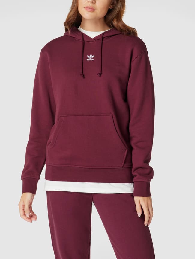 Adidas originals shop hoodie bordeaux