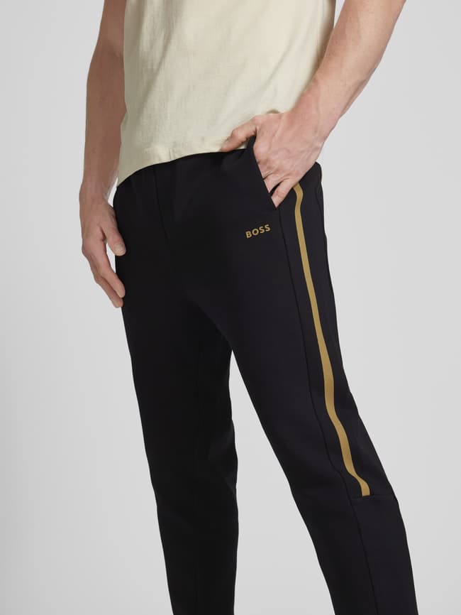 Black and gold hugo boss joggers online