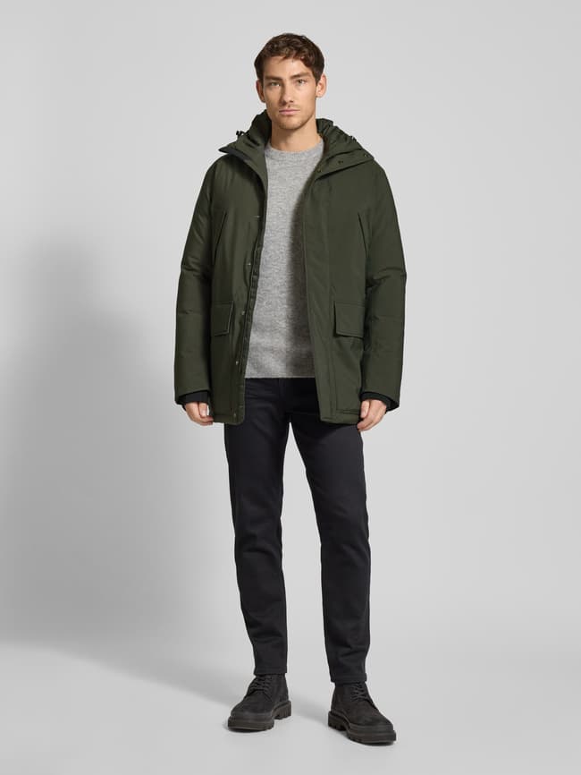 PEAK PERFORMANCE Parka mit Eingrifftaschen Modell 'Ground' (oliv